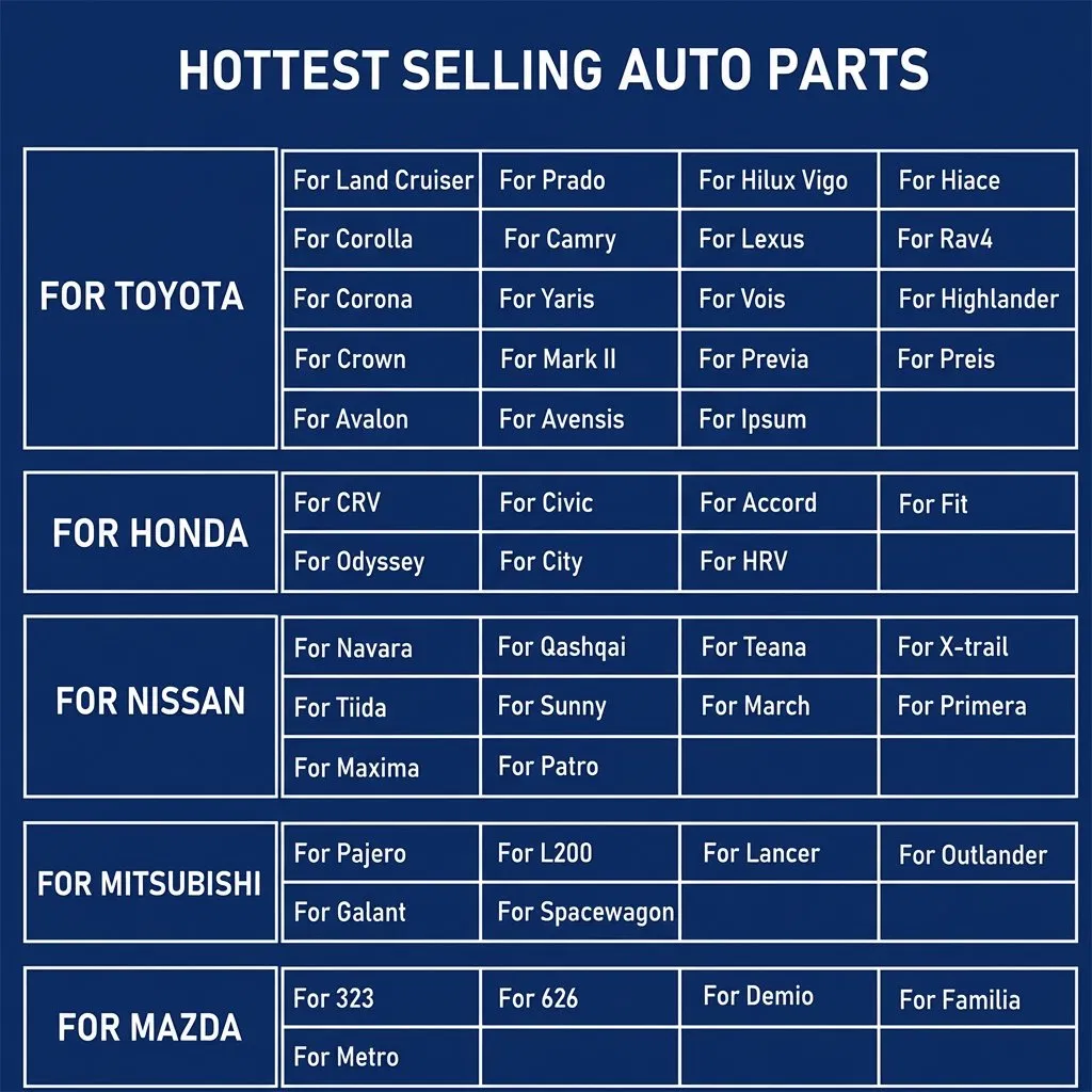 China Wholesale Price Car Auto Parts Accessories Full Vehicle Parts for Land Rover and Jaguar