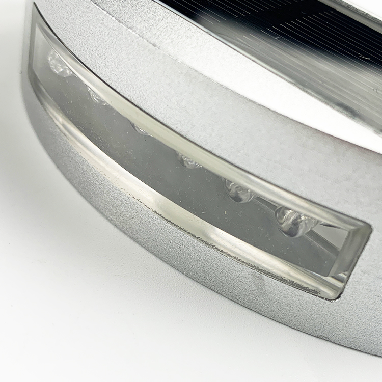 White Aluminum Case Solar LED Light Nice Road Stud with 5 Colors