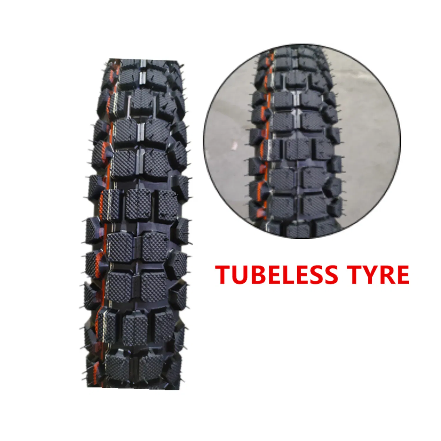 Мотошина бескамерная 3.00-18 Dual Motorcycle Tubeless