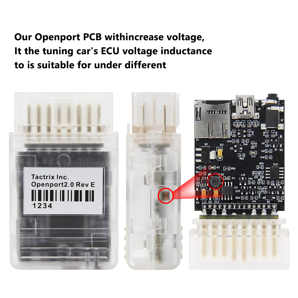 OBD2 Scanner ECU Chip Tuning Tool for Toyota, Lexus, Scion - OpenPort 2.0 Flash Cable Diagnostic Tool