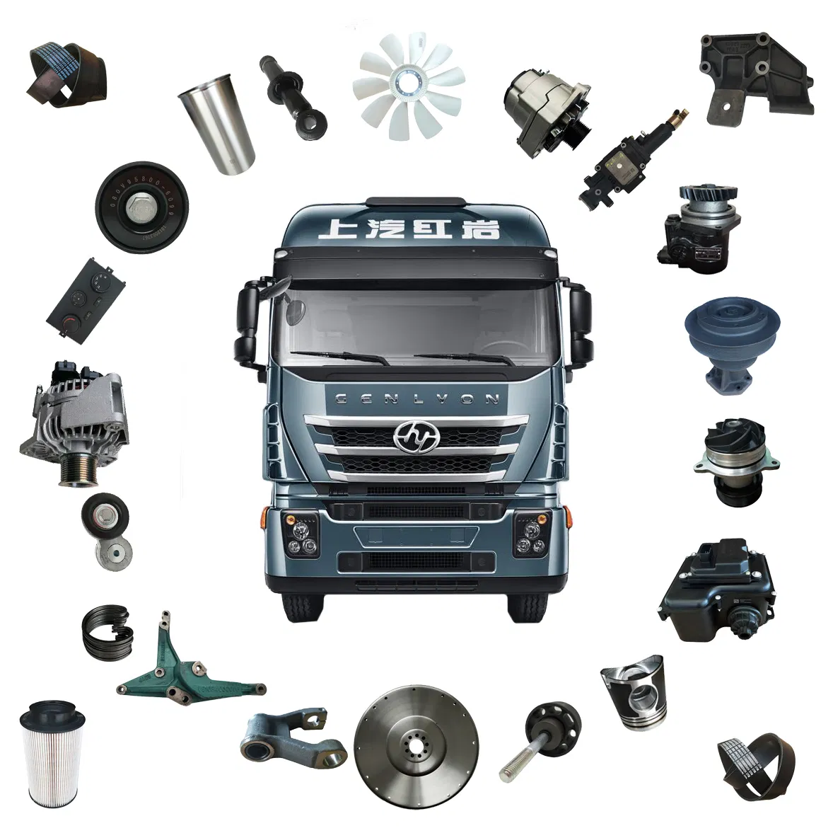 Запчасти для грузовиков HOWO, Sinotruk, FAW, Dongfeng