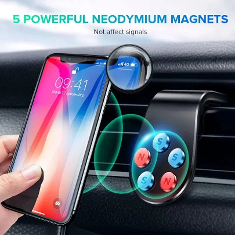 Universal Magnetic Air Vent Car Phone Holder Dashboard Clip Magnet Car Mount