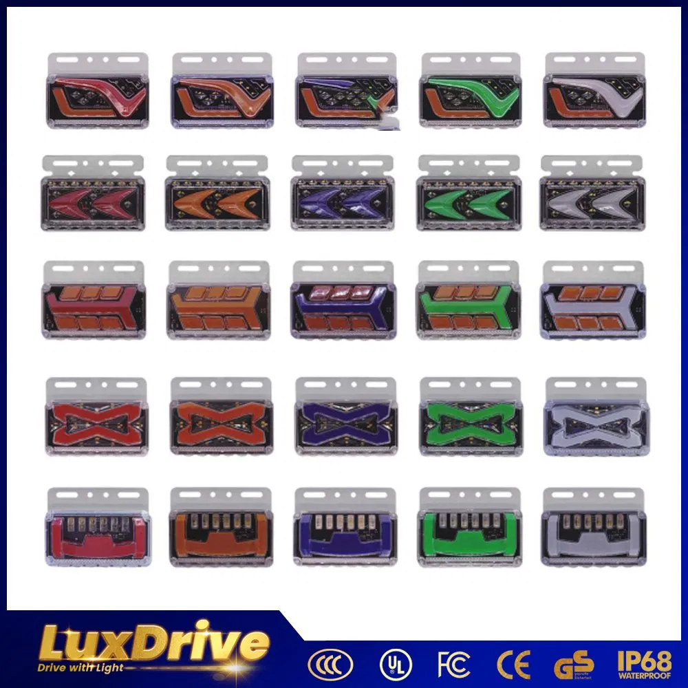 LED Car Light Truck Side Marker Light Truck Light Systems Truck Tail Light