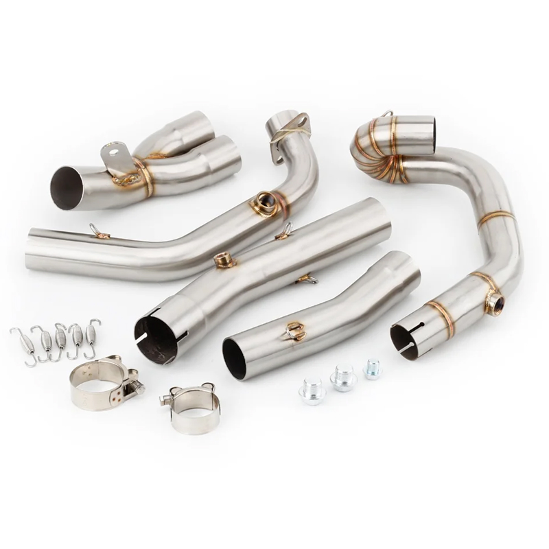 High Performance Slip-on Motorcycle Exhaust Muffler Header Down Link Pipe for Modified Suzuki Sv650 2016 - 2022 Sv650X 2018-22