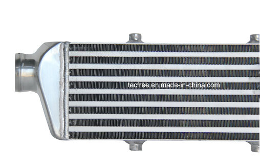 Универсальный интеркулер алюминиевый 550x180x65 мм