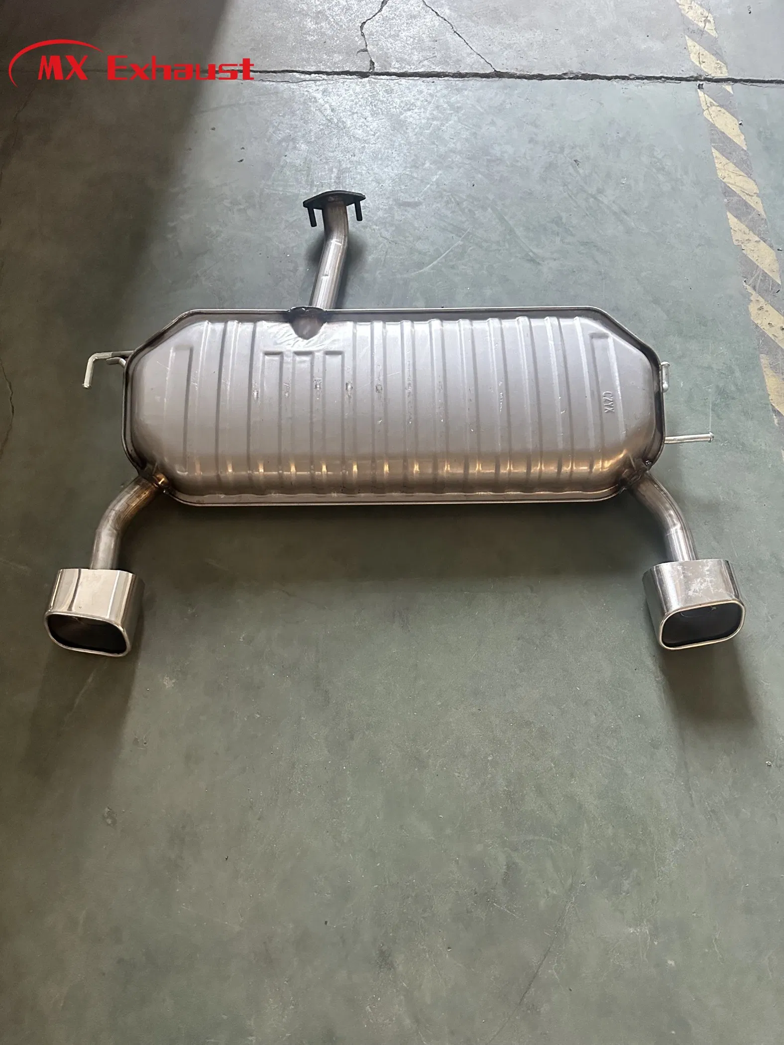 Глушитель прямой установки из нержавеющей стали SS409