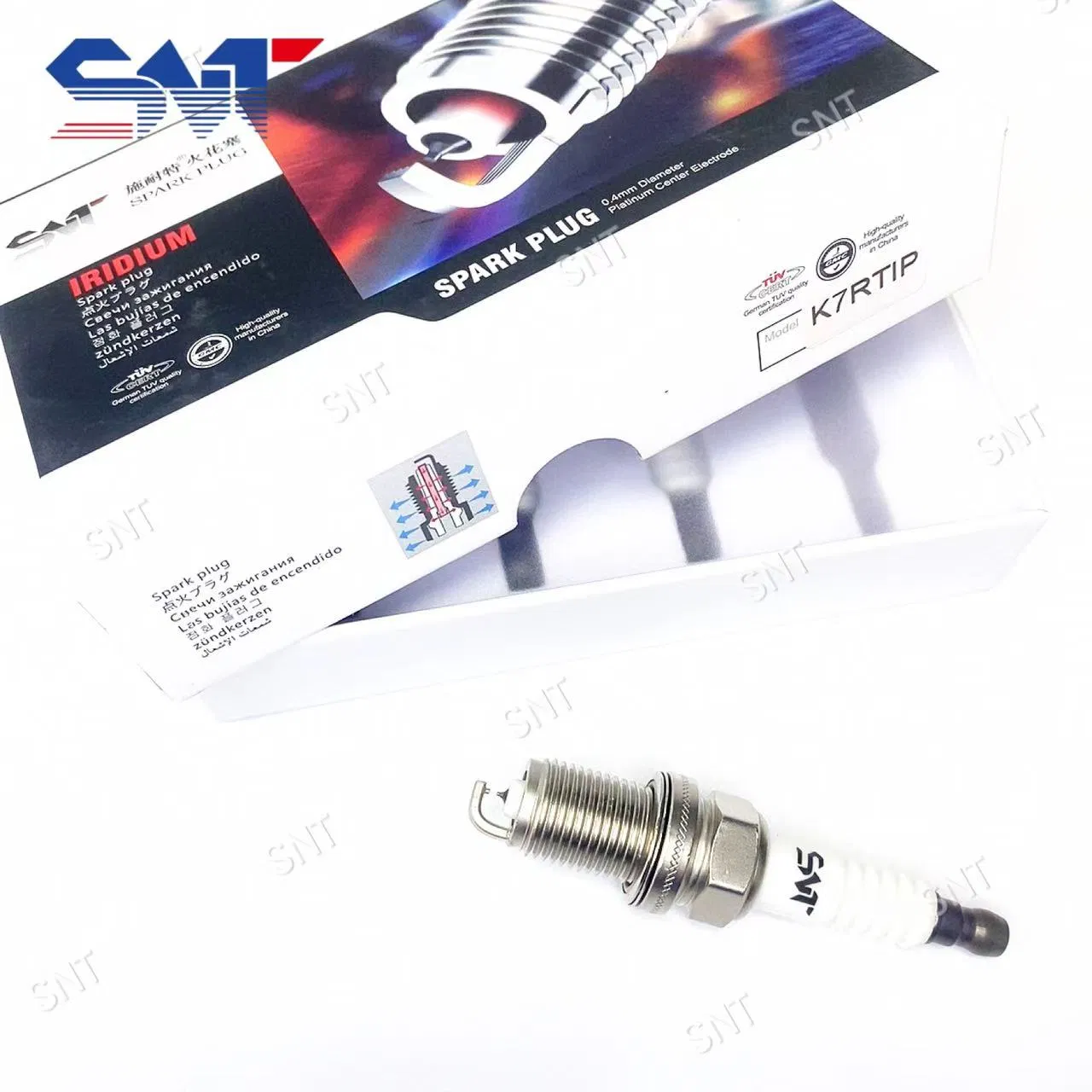 Иридиевые свечи зажигания Snt K7RTIP для всех авто