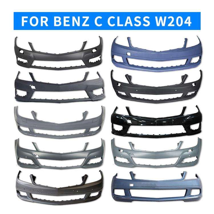 Auto Parts Factory High Quality Car Auto Accessories Front Bumper 2012 2013 W204 Car Bumper