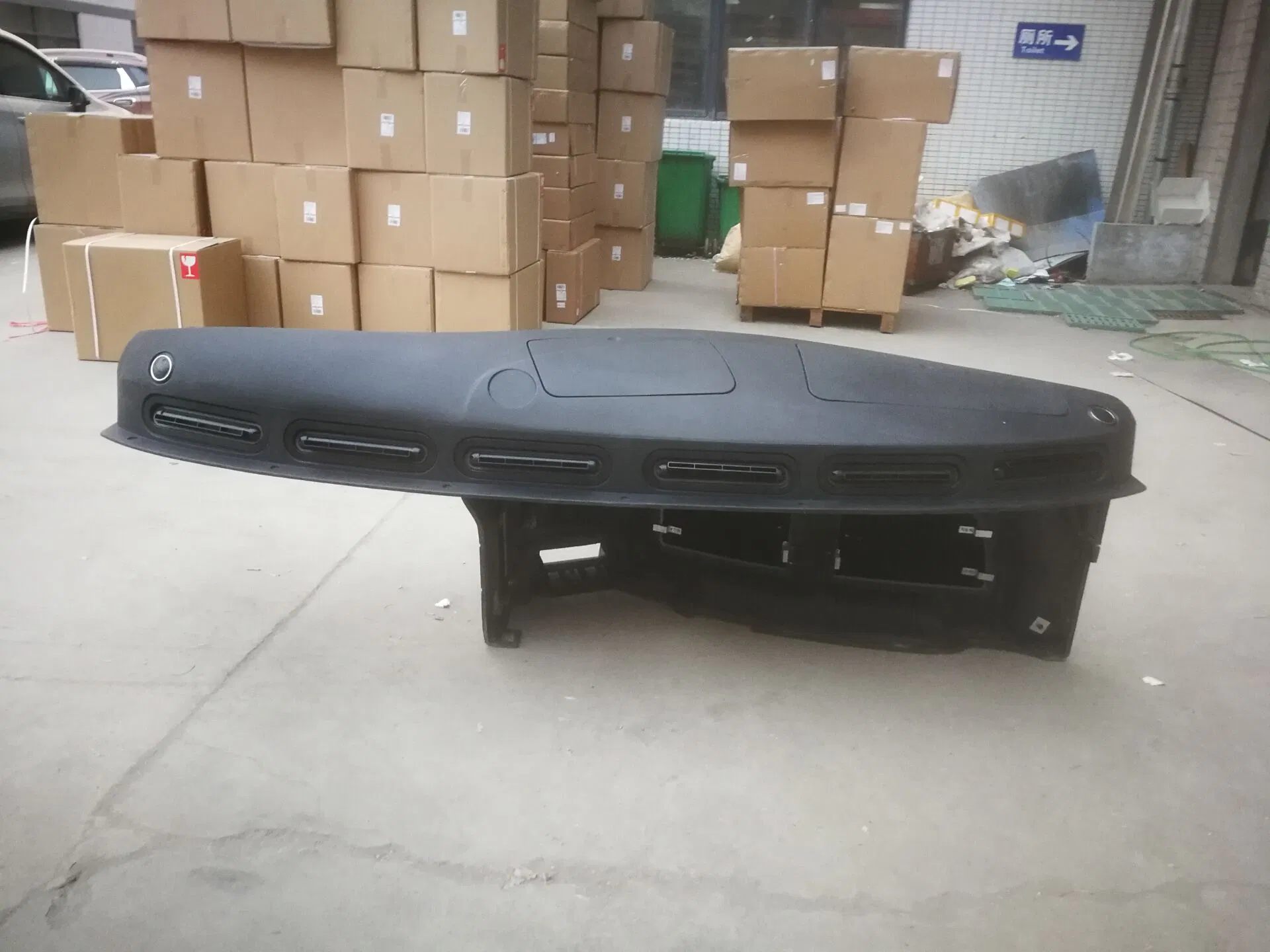 Сборка приборной панели RHD