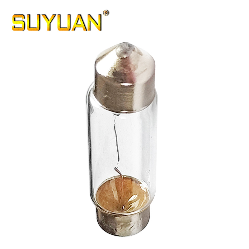 Галогенная лампа для авто C5W 12V 5W теплый белый