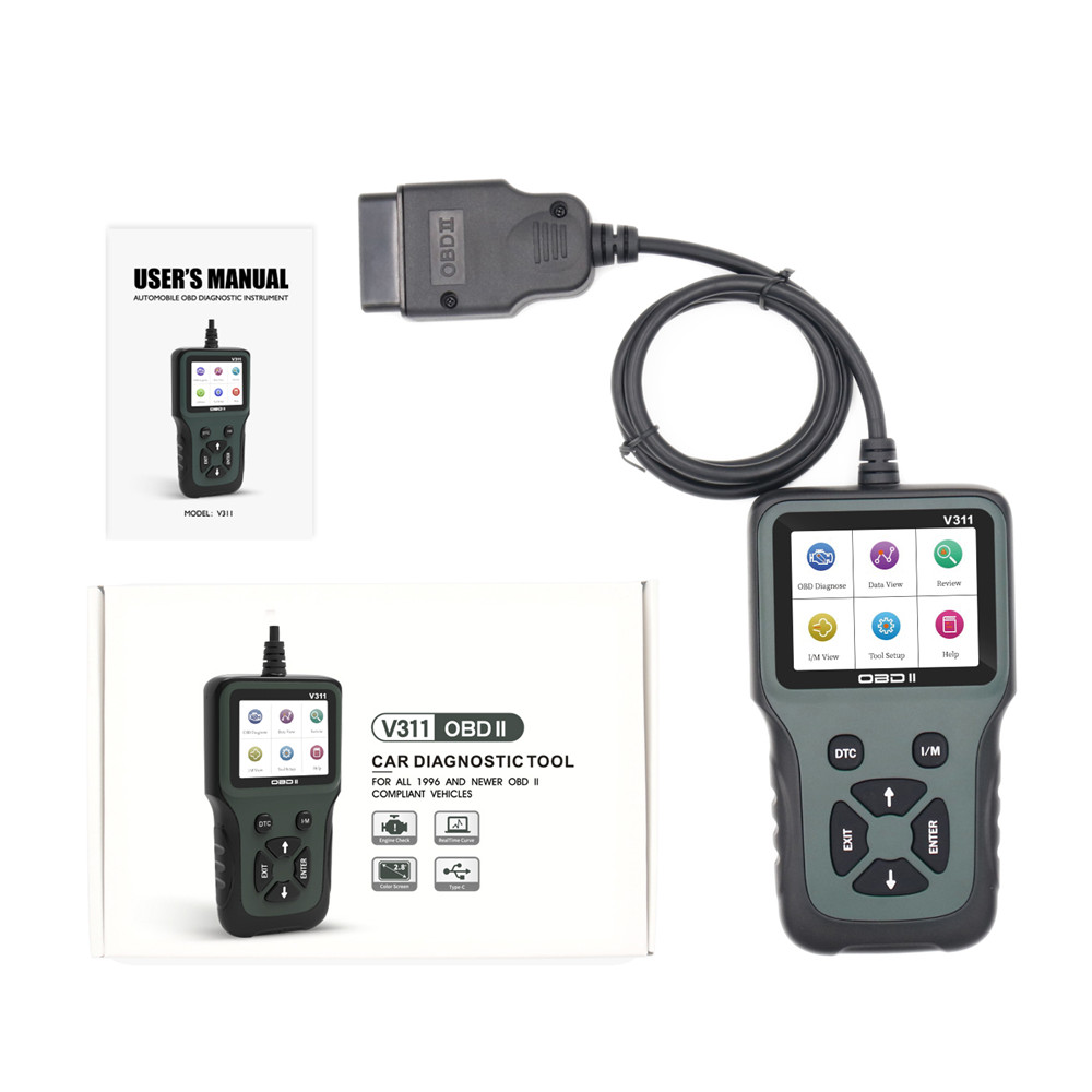 OBD2 сканер для диагностики двигателя V311