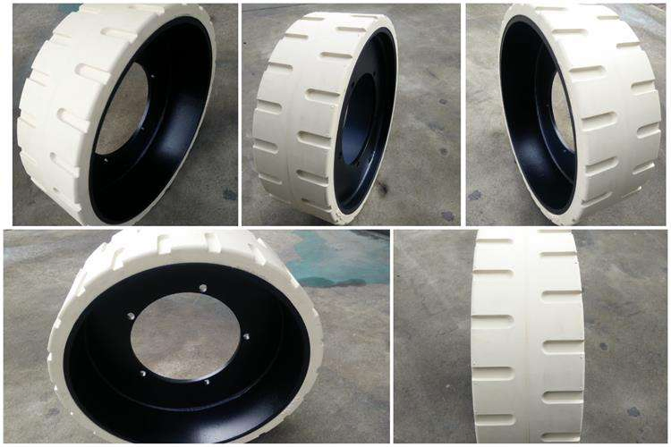 Hot Sale Scissor Lifts 8 Solid Wheel Tyre 15X5 for Haulotte