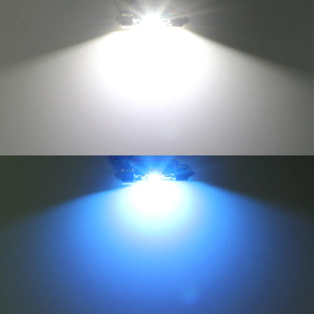 Двухцветная светодиодная лампа Festoon 41мм для салона авто