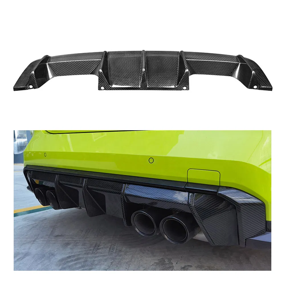 for BMW G80 G81 M3 & G82 G83 M4 Pre-Preg Carbon Fibre OEM Style Car Rear Diffuser (2021+) Auto Parts