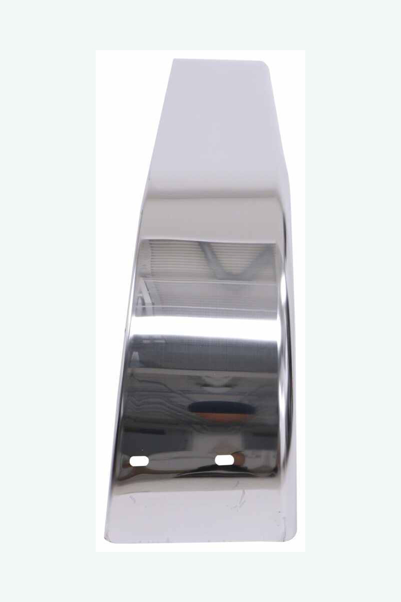 Stainless Steel Tandem Axle Teardrop Trailer Fenders for Boat Trailers - 14" Wheels