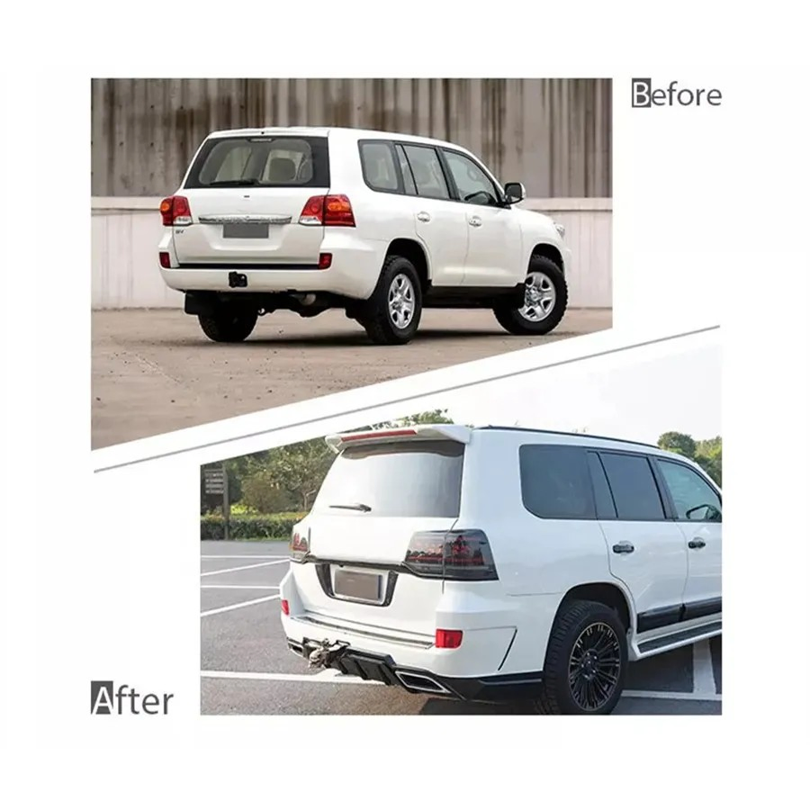 LC200 Upgrade to LC300 2022 Facelifting Body Kit for Toyta Land Cruiser Landcruiser Bodykit 2008-2015 Bodykit
