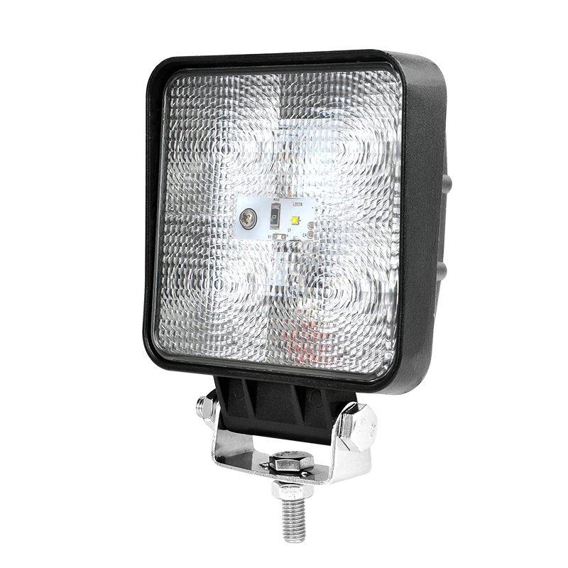 Квадратный светодиодный фонарь заднего хода 4" 15W для погрузчика