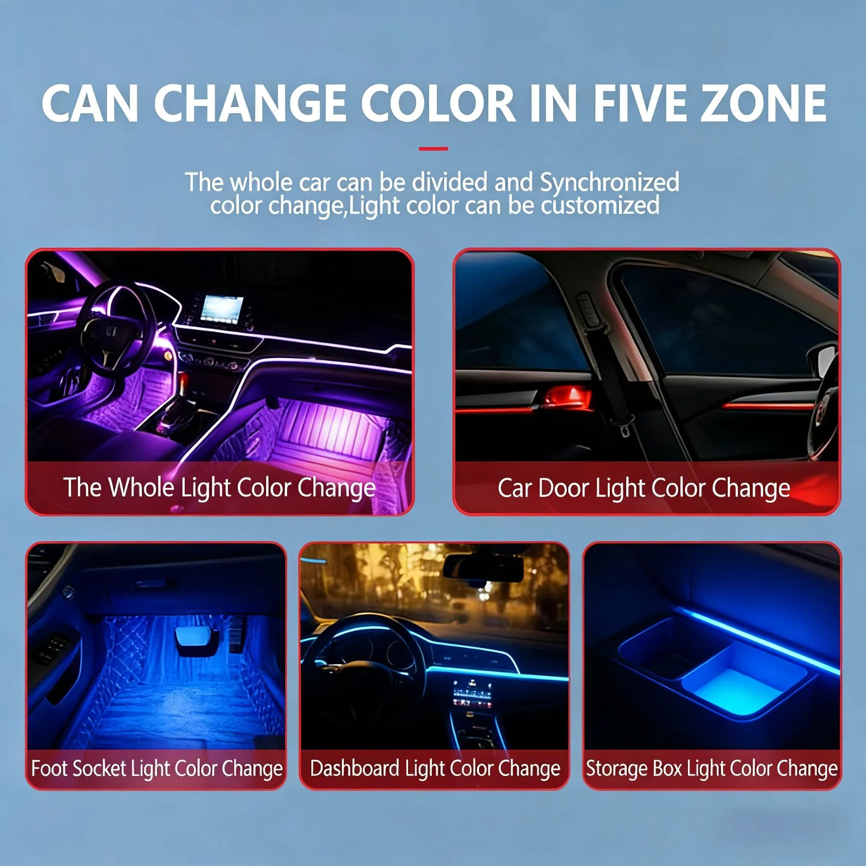 Светодиодная подсветка салона для BYD Dolphin