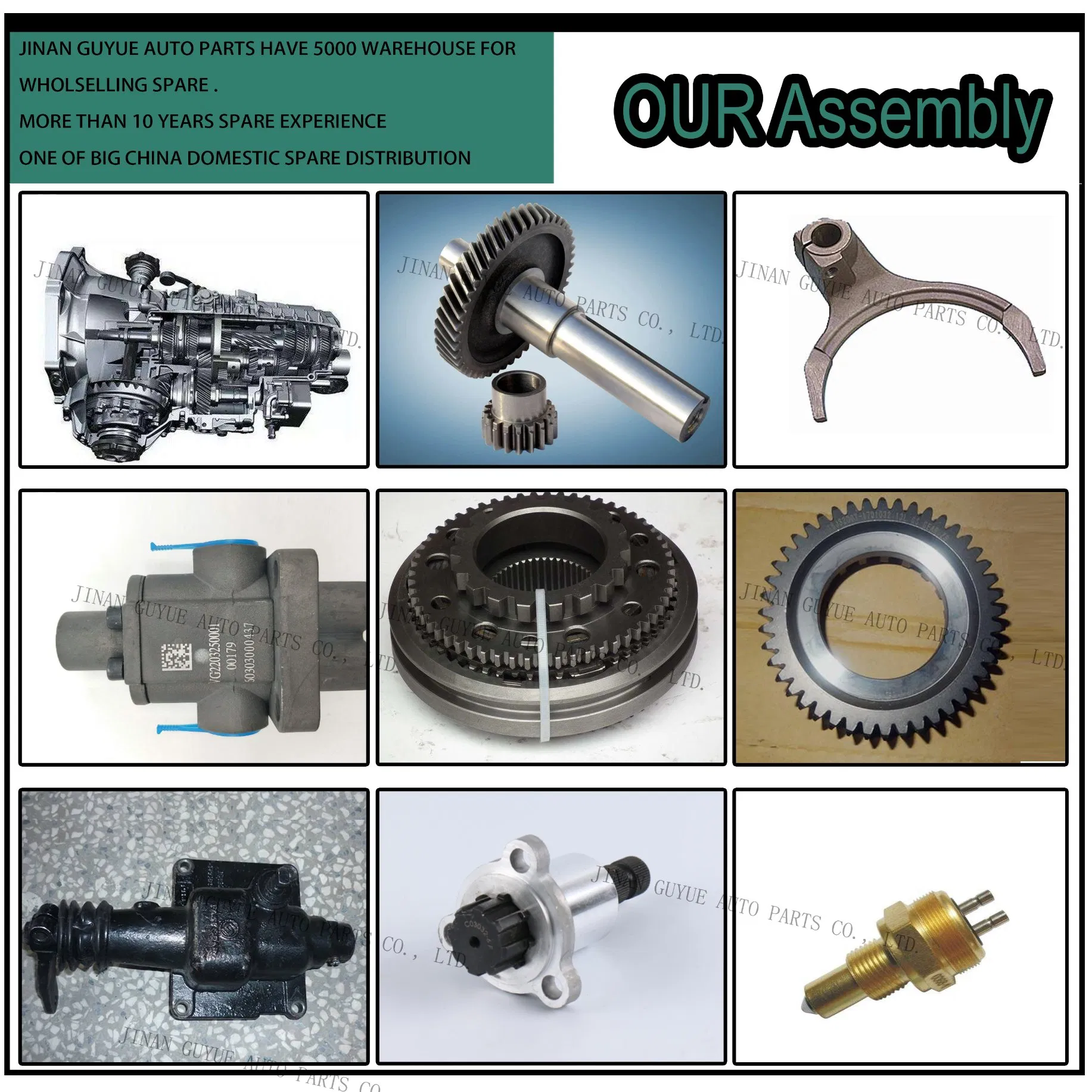 Sinotruk HOWO A7 Sitrak Hohan Shacman Beiben Foton FAW Dongfeng Fuwa BPW Trailer Tractor Truck Spare Parts