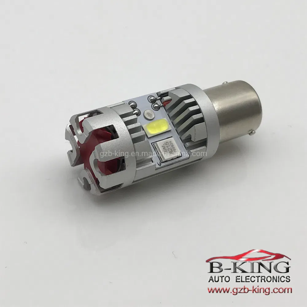 Светодиодная лампа заднего хода 1156 3570SMD с проектором