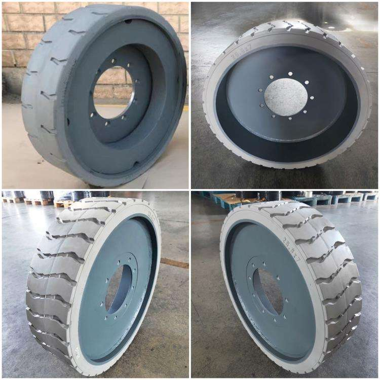 Hot Sale Scissor Lifts 8 Solid Wheel Tyre 15X5 for Haulotte