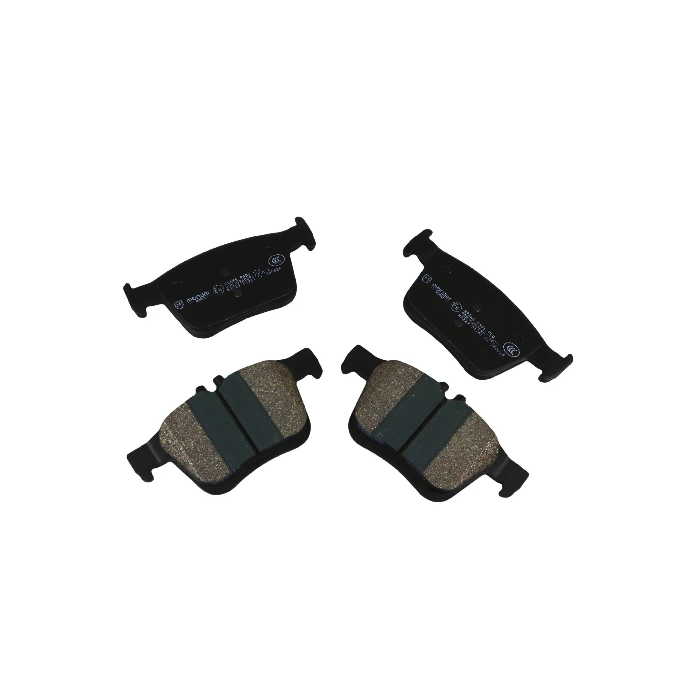 Тормозные колодки D1761 керамические для Golf