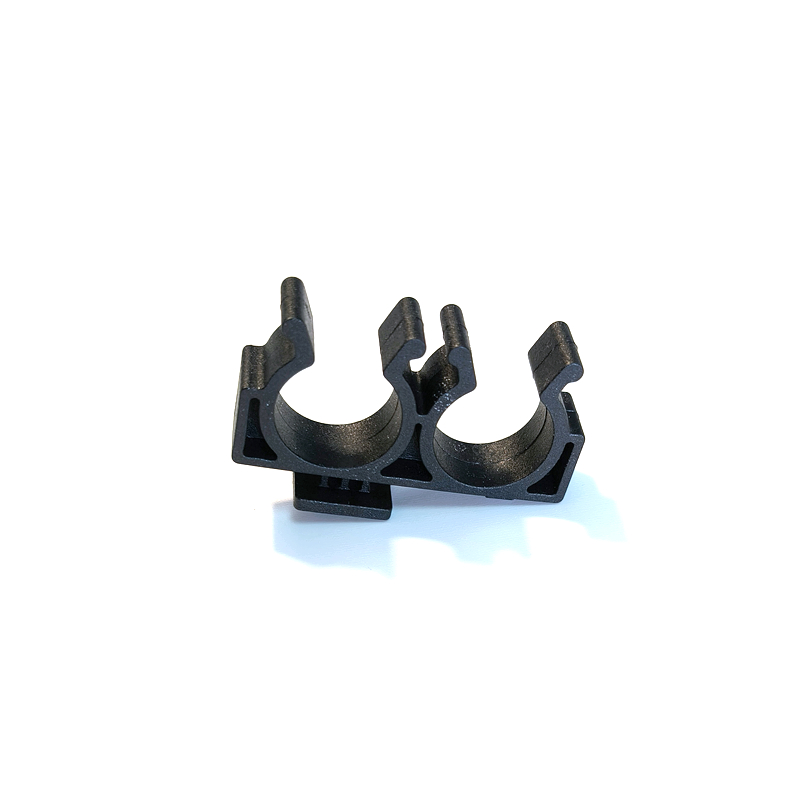 OEM Customized Car Auto Part High-Quality Universal Black Plastic Pipe Clamp for Auto Parts