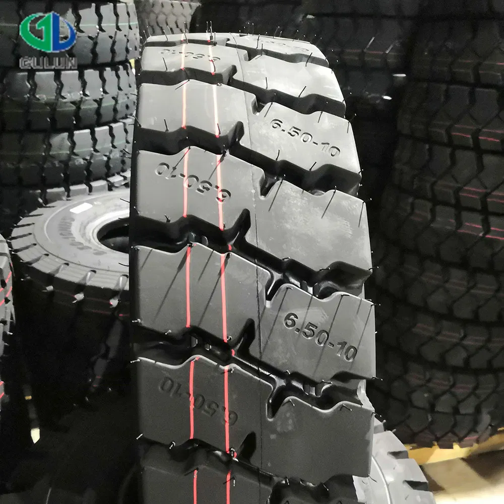 Pneumatic Forklift Tyre (5.00-8 6.00-9 6.50-10 7.00-12 8.25-15 27X10-12 28X9-15) Doublecoin Haulking Brand