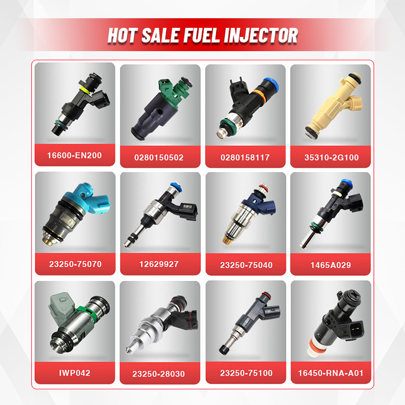 Auto Car Engine Parts Gasoline Fuel Injectors for Toyota Nissan Mitsubishi Mazda Honda Hyundai KIA Denso Japanese Car Inyector De Combustible