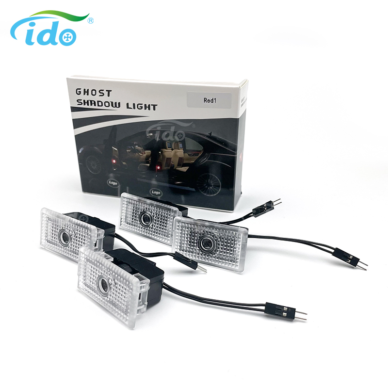 Car LED Door Logo Rechargeable Ghost Shadow Projector Welcome Light for Tesla