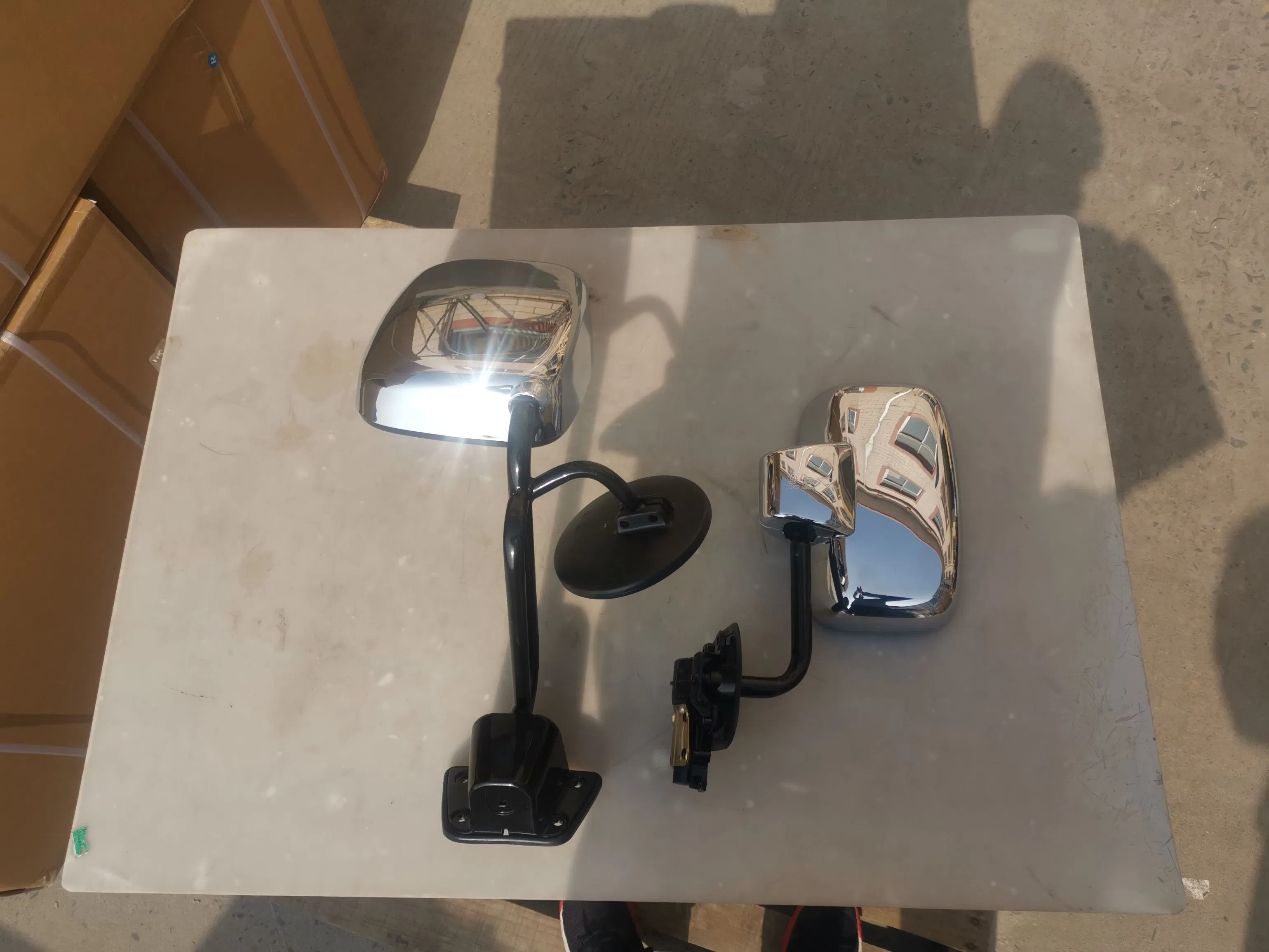 Auto Accessories Bus Body Spare Parts Bus Mirror for 2014 Toyota Coaster New 23.2*14.3/24*17cm Hc-B-11158