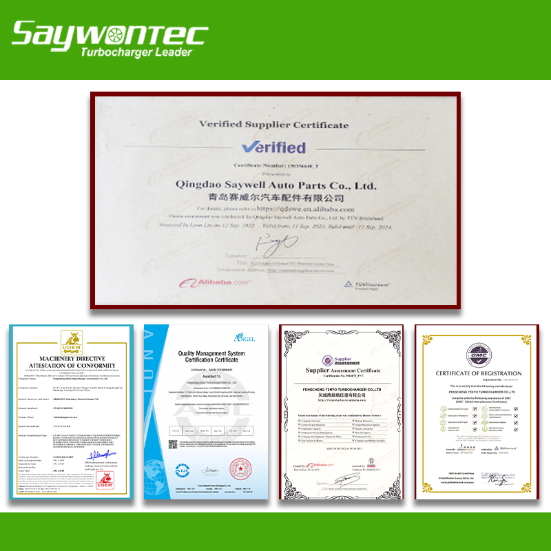 Турбокомпрессор HP55 для JAC Fa021xz