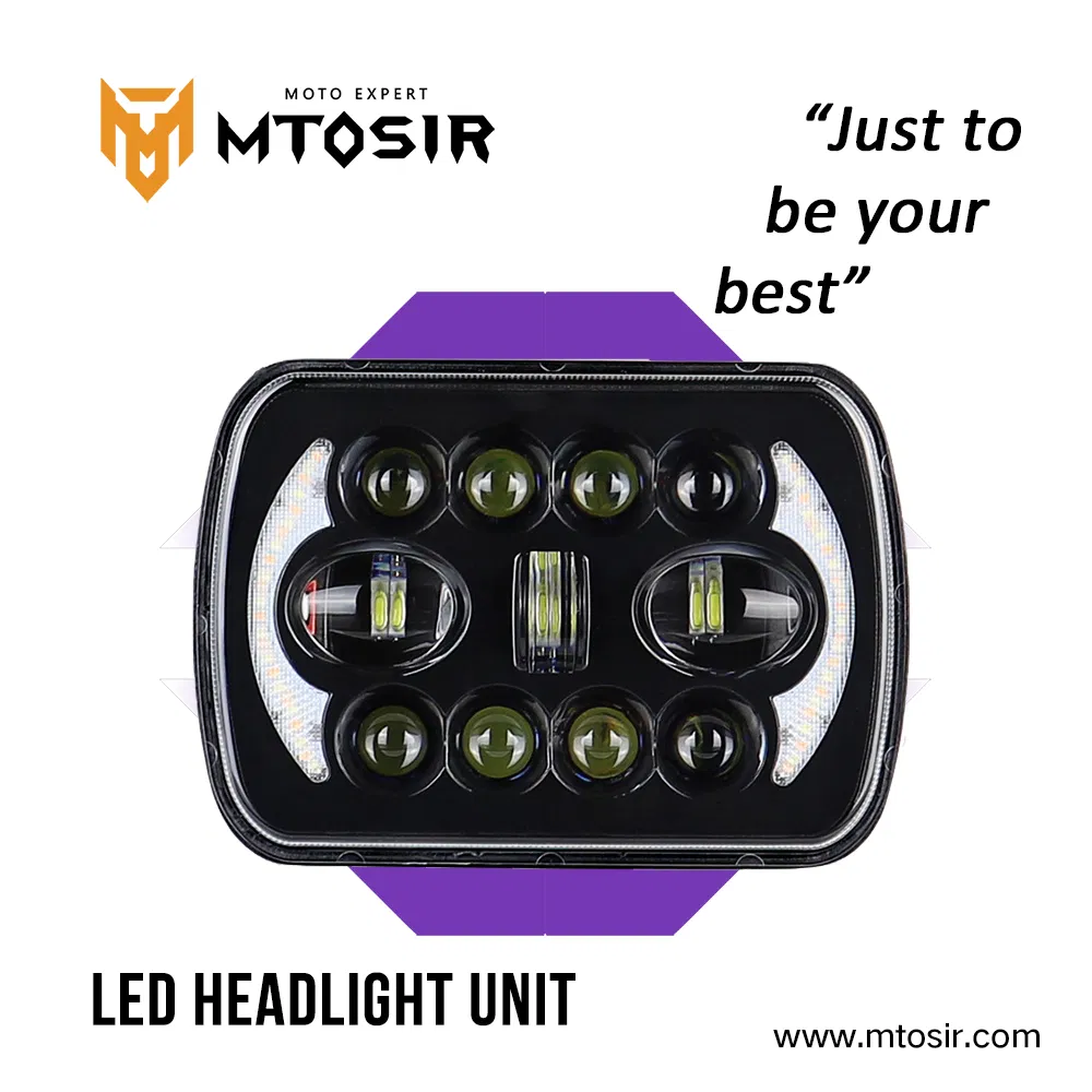 Universal Motorcycle 5X7 7inch LED Square Headlight High Quality Motorcycle Accessories