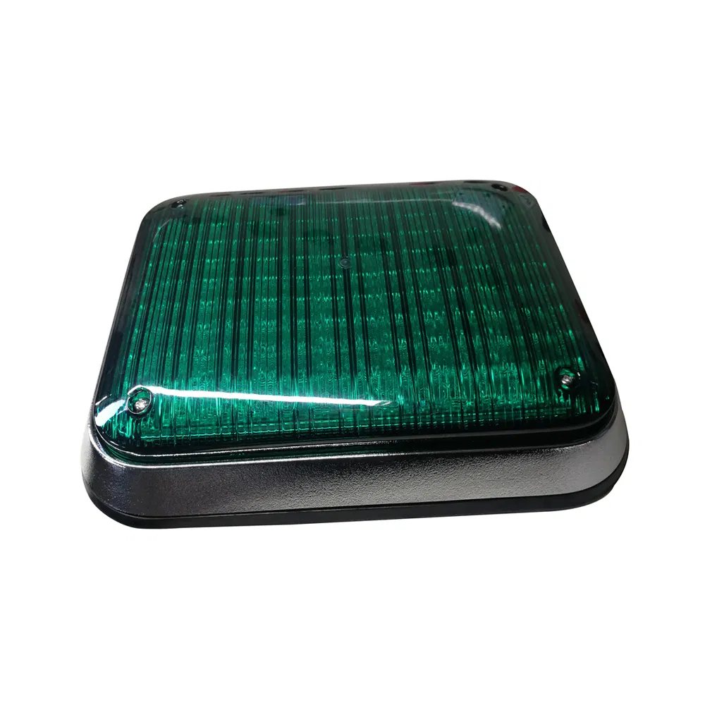 Светодиодный проблесковый маяк Haibang 9X7 Green для спецтранспорта