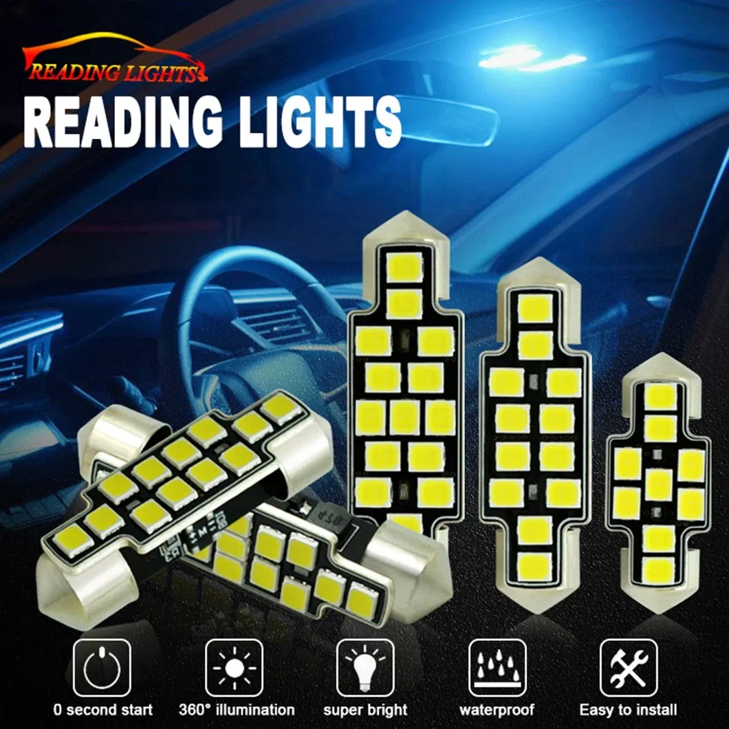 Светодиодная лампа G-View 9SMD 2835 для салона авто