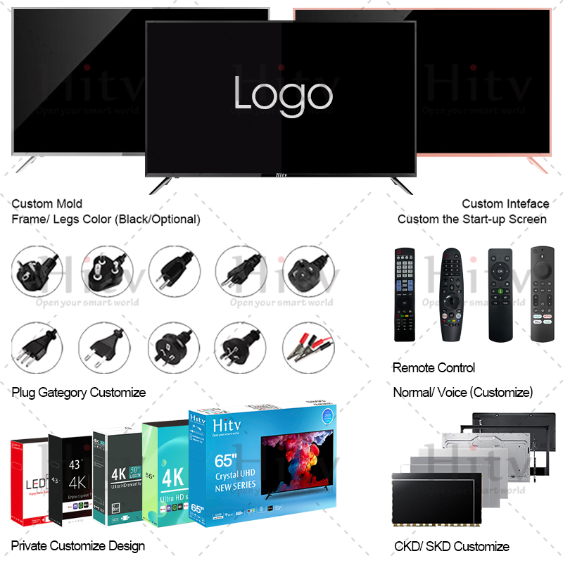 70-дюймовый телевизор WebOS 4K Smart TV (32, 43, 50, 55, 60, 65, 75, 85 дюймов)