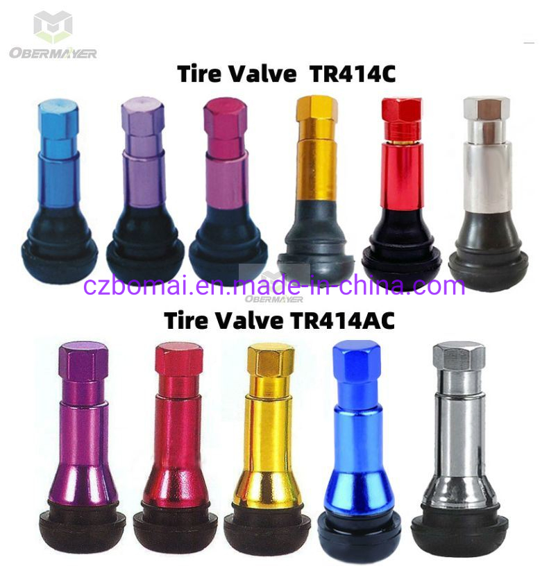 Вентили для бескамерных шин TR414C, 100 шт