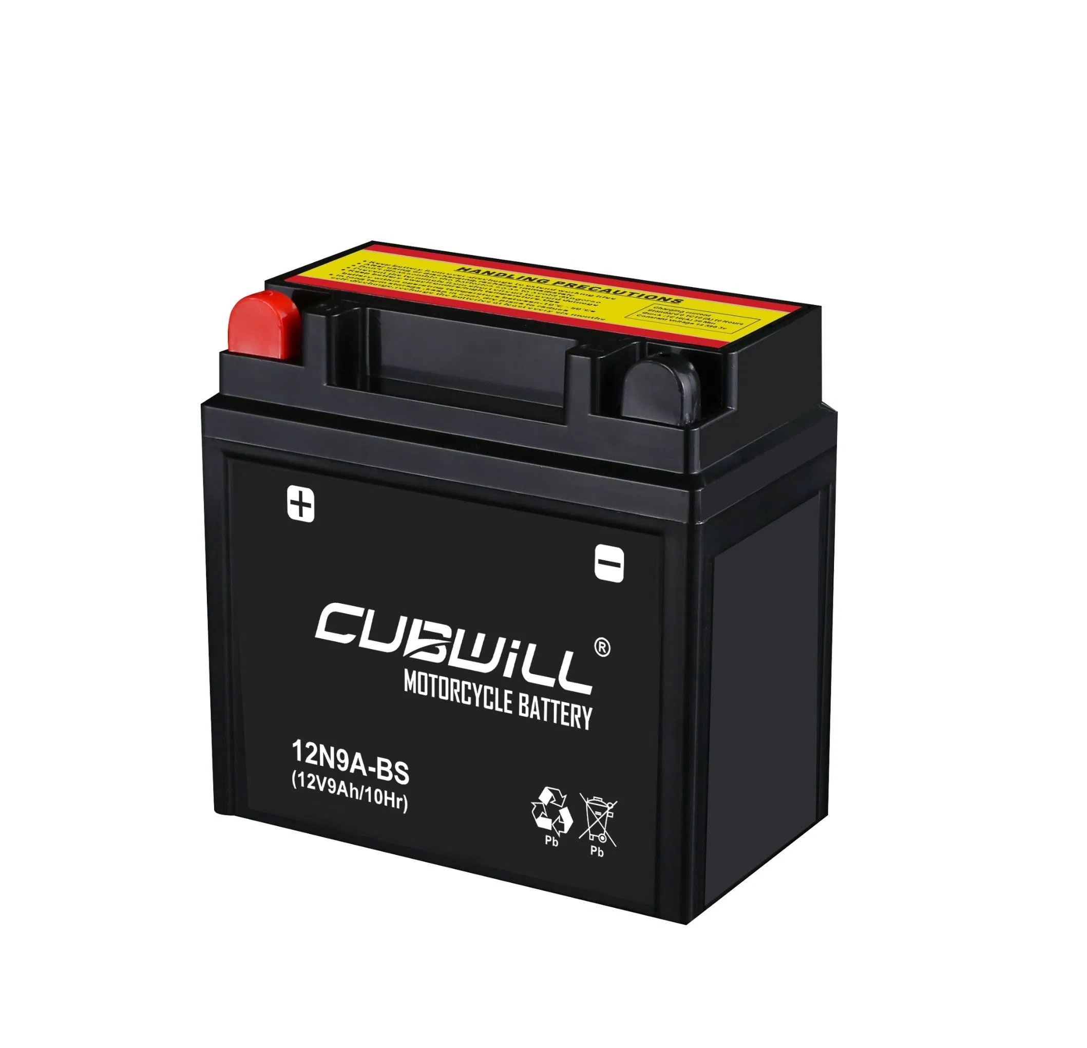 Motorcycle Spare Parts 12n9-BS 12V 9ah Sealed Mf AGM Lead Acid Motorcycle Motorbike Battery