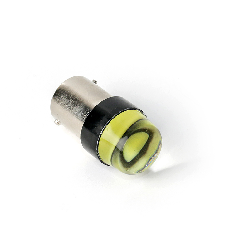 Светодиодная лампа BKR S25 P21W 1156 COB 5W для поворотников