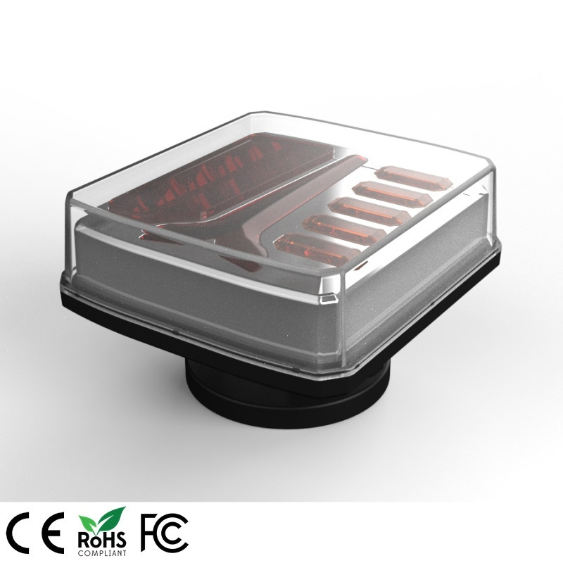 Wireless LED Magnetic Trailer Tractor Rechargeable Tail Light Kit