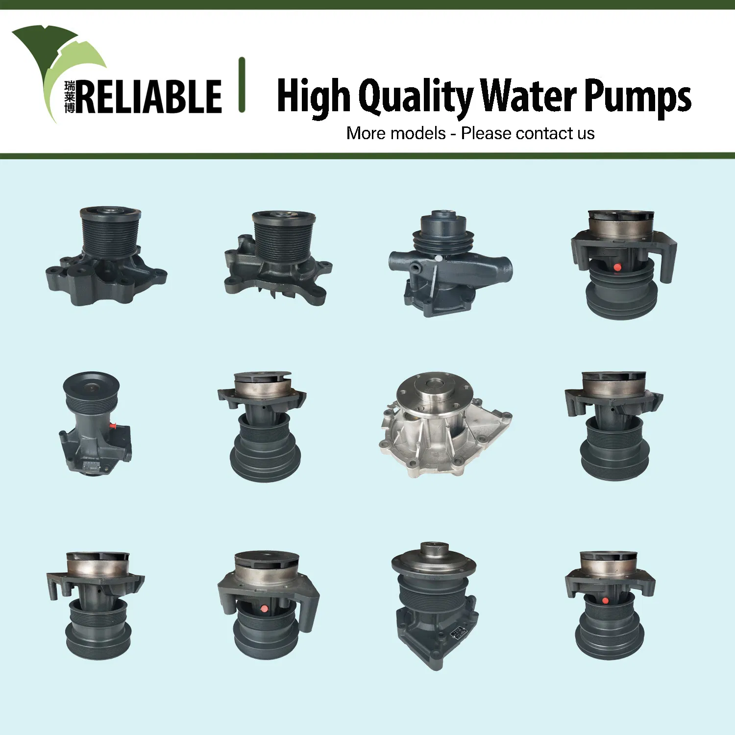 Водяной насос 612600061701 для двигателя Weichai WP10