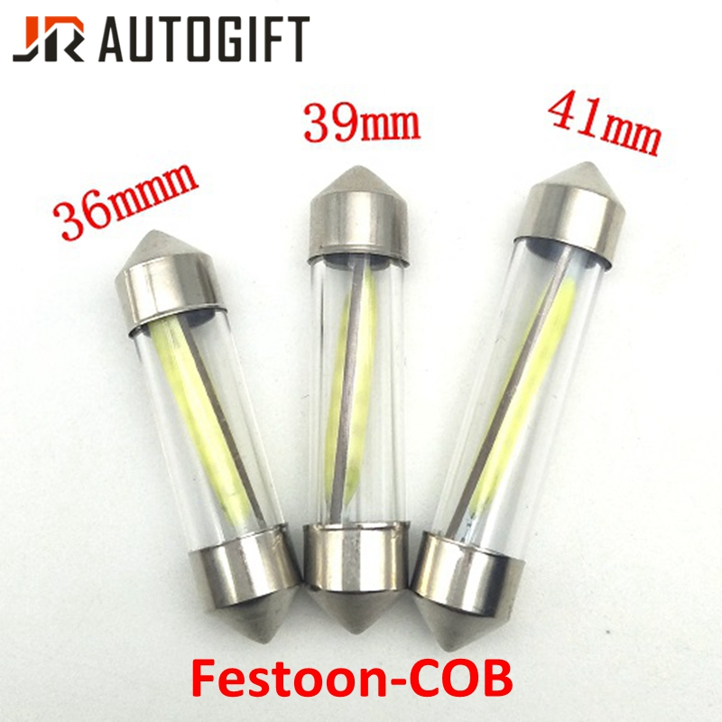Светодиодные лампы Festoon C5W COB для авто, 12V/24V