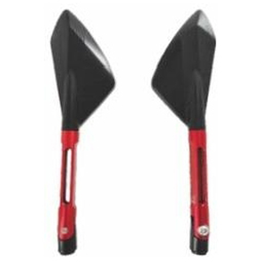 Wide-Angle Aluminum Motorcycle Part Side Mirror Rearview Mirror for Enhanced Road Visibility Motorcycle Spare Parts