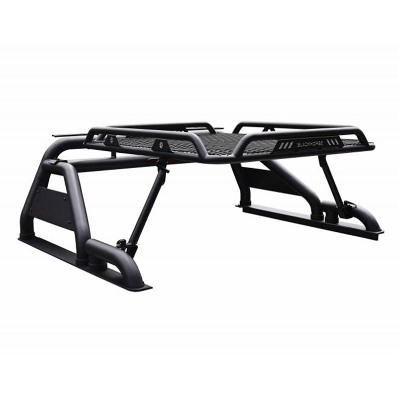 Pickup Truck Rack Black Classic off-Road Sport Roll Bar with Side Rails
