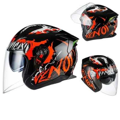 Мотошлем полнолицевой Ld Helmet TN-8661H, DOT