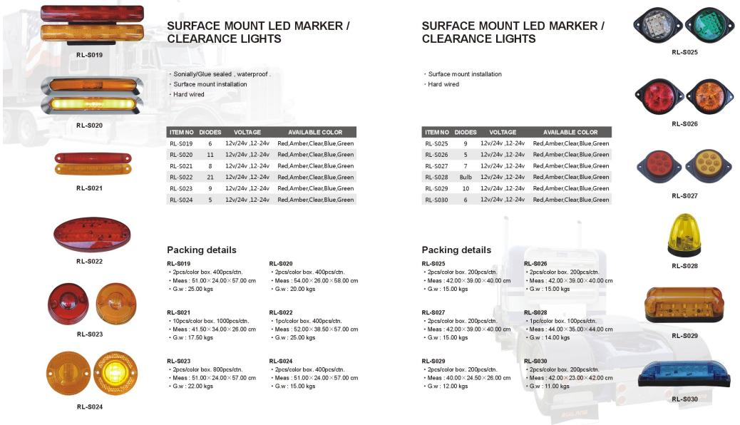 Over 5000 Item Trailer LED Lamp Light Truck LED Light Lamp