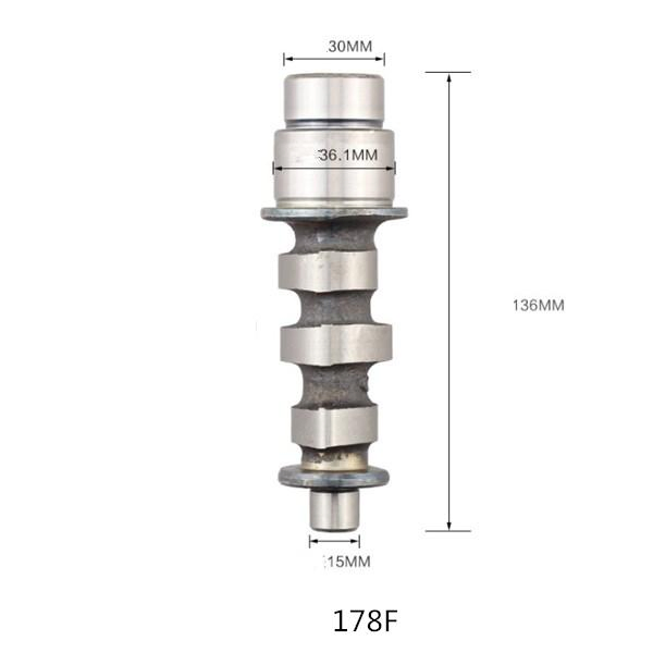 Распредвал S195 для дизельного двигателя водяного охлаждения