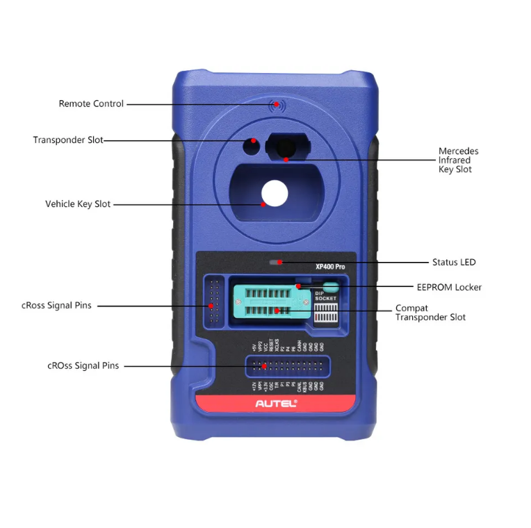 Autel XP400 Pro набор инструментов для программирования смарт-ключей (2024)