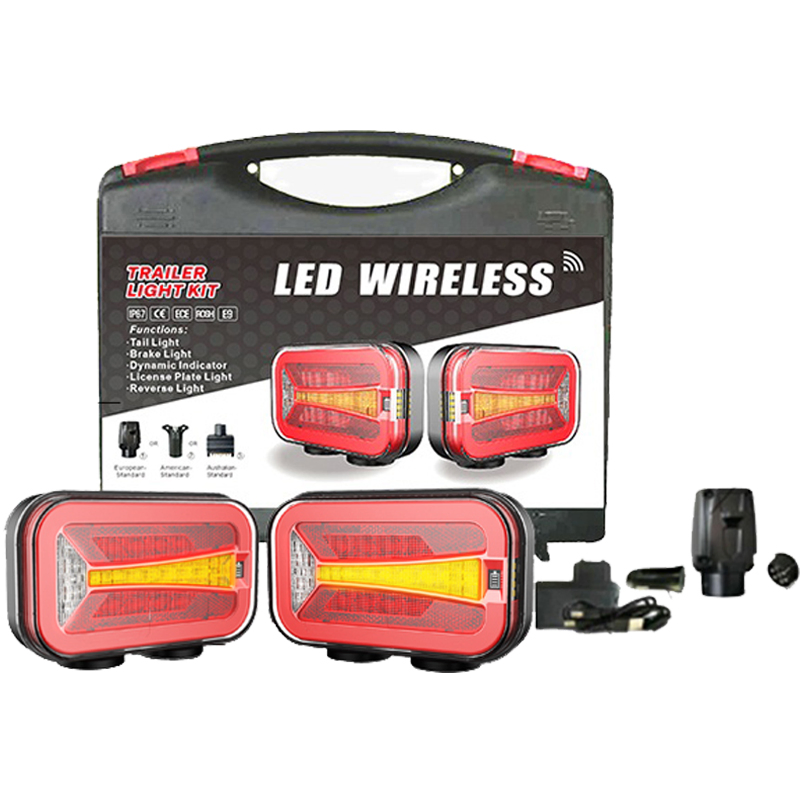 Kit De Luces Magneticas De Remolque De 12 V PARA Automovil, Barco, Caravana, Remolque