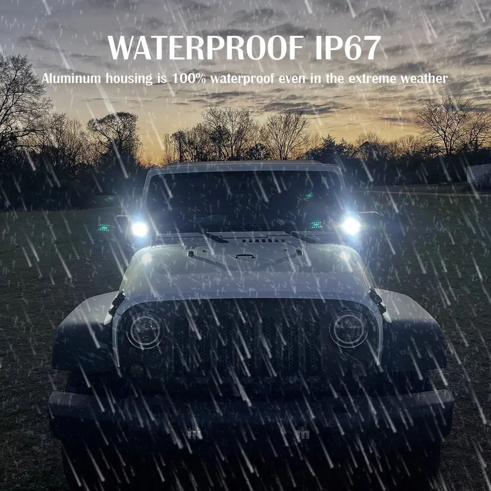 LED Work Light Bar off Road Lights with LED Wring Harness